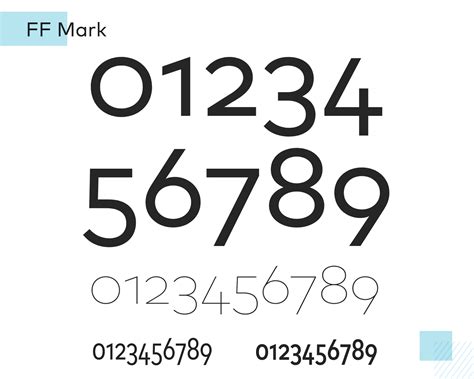 Numbers Font .